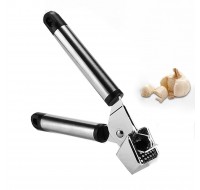 Garlic Press,Stainless Steel Professional Garlic Press, Crusher Complete Bundle, Stainless Steel Mincer