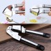 Garlic Press,Stainless Steel Professional Garlic Press, Crusher Complete Bundle, Stainless Steel Mincer