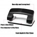 ZTWEY Hole Punch, Metal Hole Puncher, All Metal Design, 2 Hole Metal Punch, Anti-slip Base, Small Multi-Hole Paper Punch