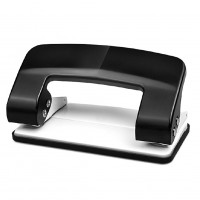 ZTWEY Hole Punch, Metal Hole Puncher, All Metal Design, 2 Hole Metal Punch, Anti-slip Base, Small Multi-Hole Paper Punch